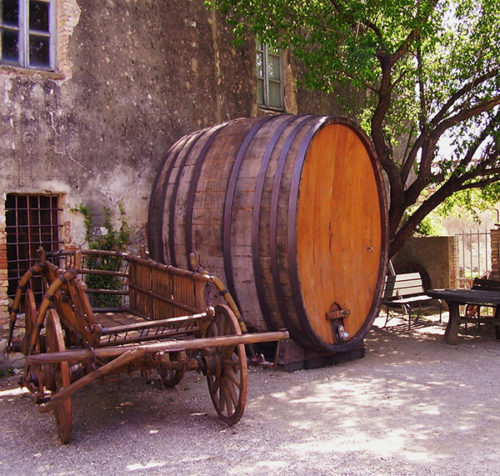 Big Wine Barrels